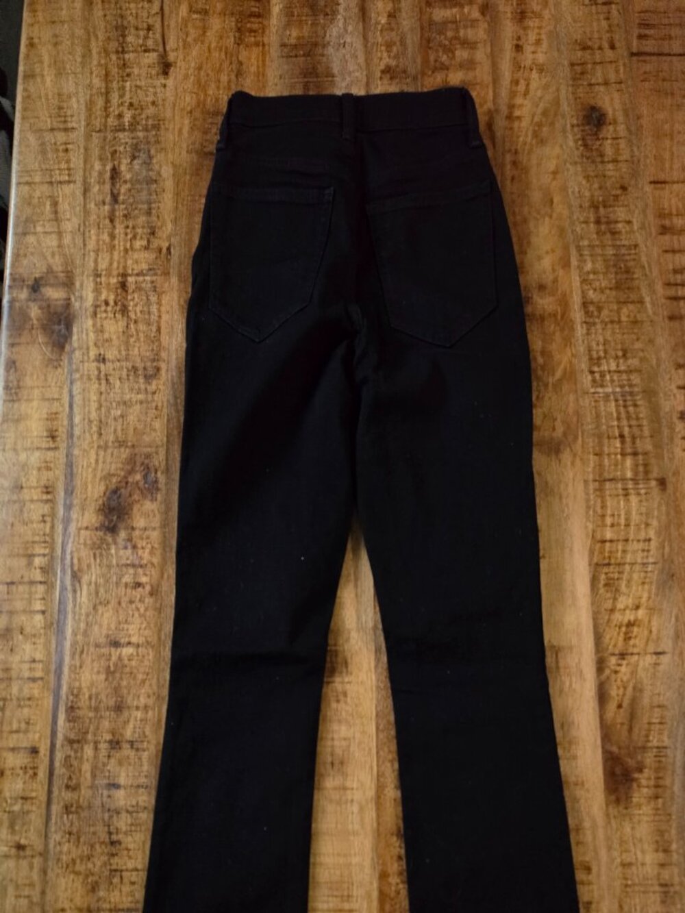 🖤 J.Crew Mid-Rise Flare Crop Jeans Black Size 24